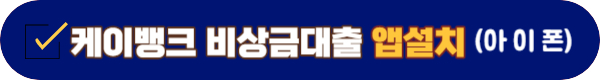 케이뱅크 비상금대출