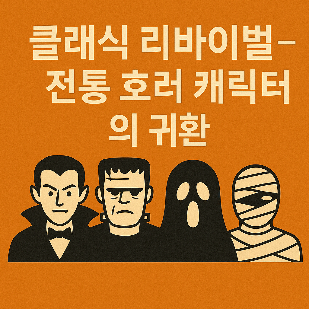 클래식 리바이벌 – 전통 호러 캐릭터의 귀환
