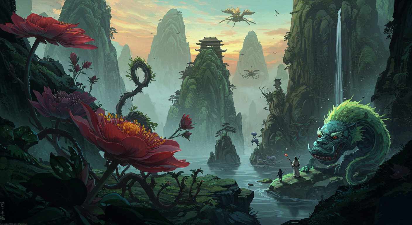 중국 산해경(山海經) 속 괴물과 현대 크리처 디자인