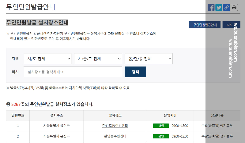 주민등록등본 인터넷발급