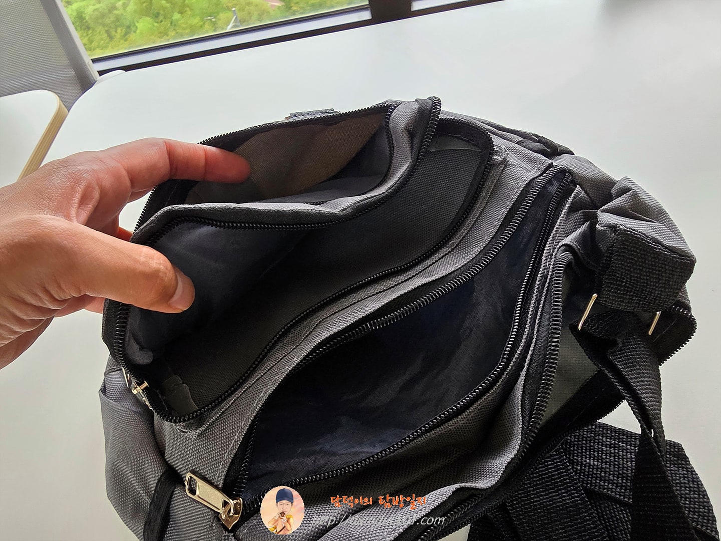 남성용 대용량 싱글 숄더백, 멀티 포켓 스토리지 백, 패션 핸드백 비즈니스 크로스바디 백