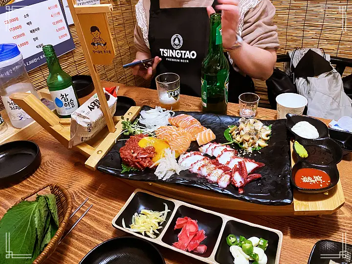 줄서는식당 면목동 사가정역 맛집 보보 강성연 바다장어 화로 구이 문어 소라 숙회 권율 추천 47회 소개