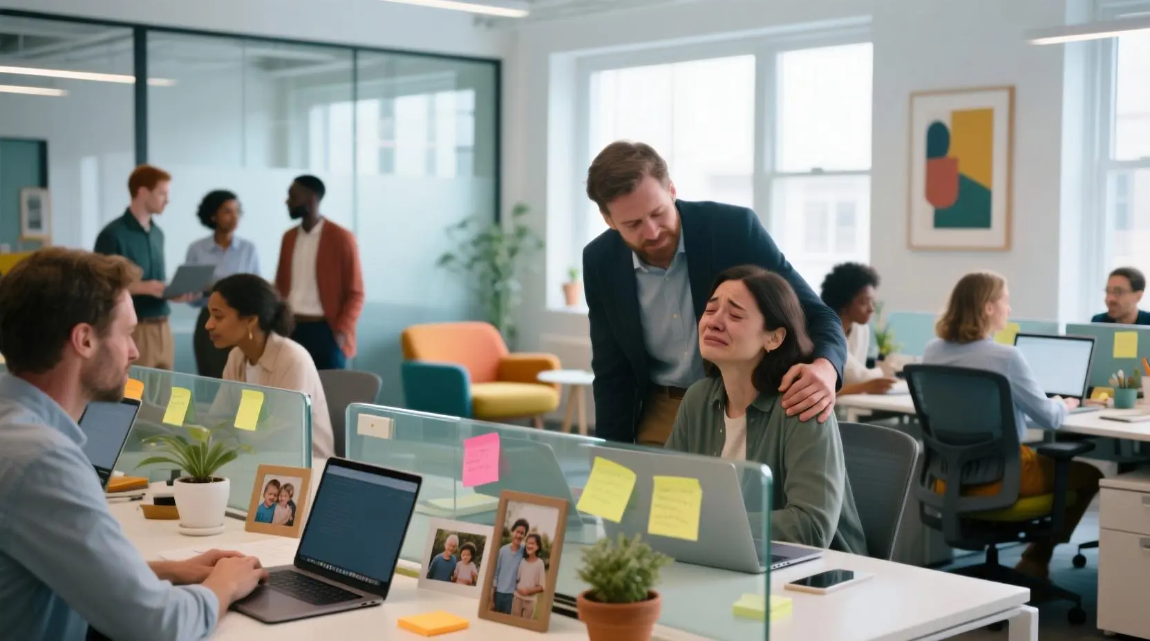 <img src="emotional_connection_profession.webp" alt="감정이 직업의 본질로 작용하는 인간 중심의 업무 환경을 생생하고 사실적으로 구현한 이미지">