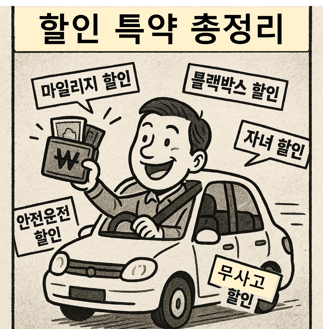 할인 특약 총정리