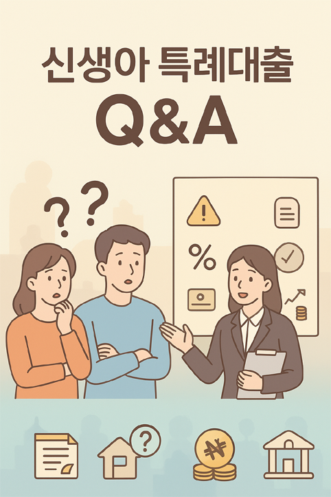신생아 특례대출 Q&amp;A 이미지
