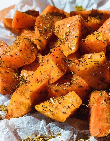 고구마 요리 사진