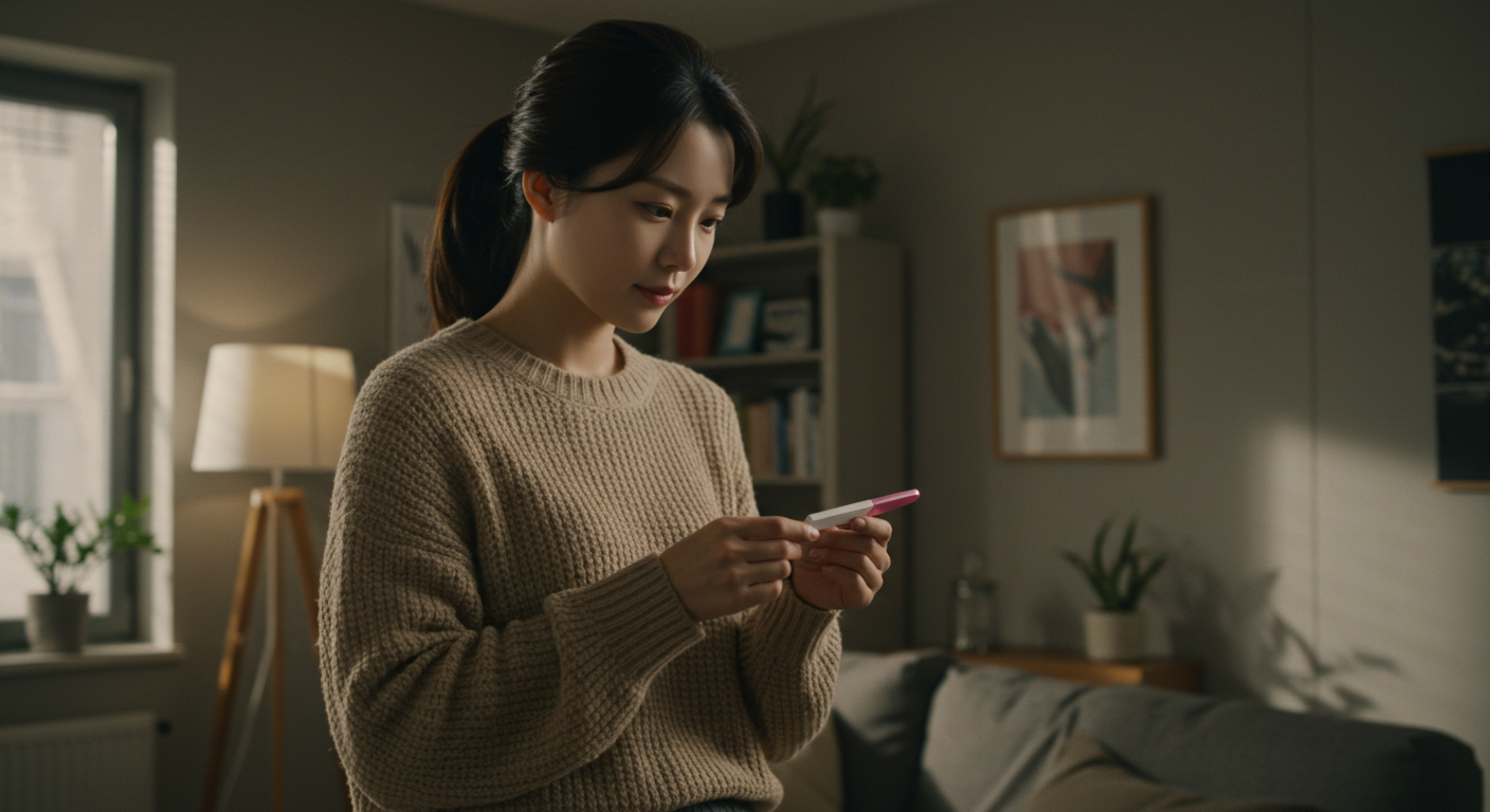 산부인과상담, 임신테스트기