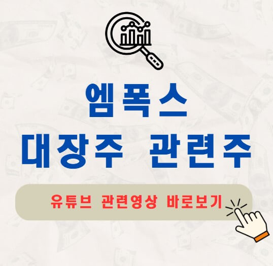 엠폭스 대장주 관련주