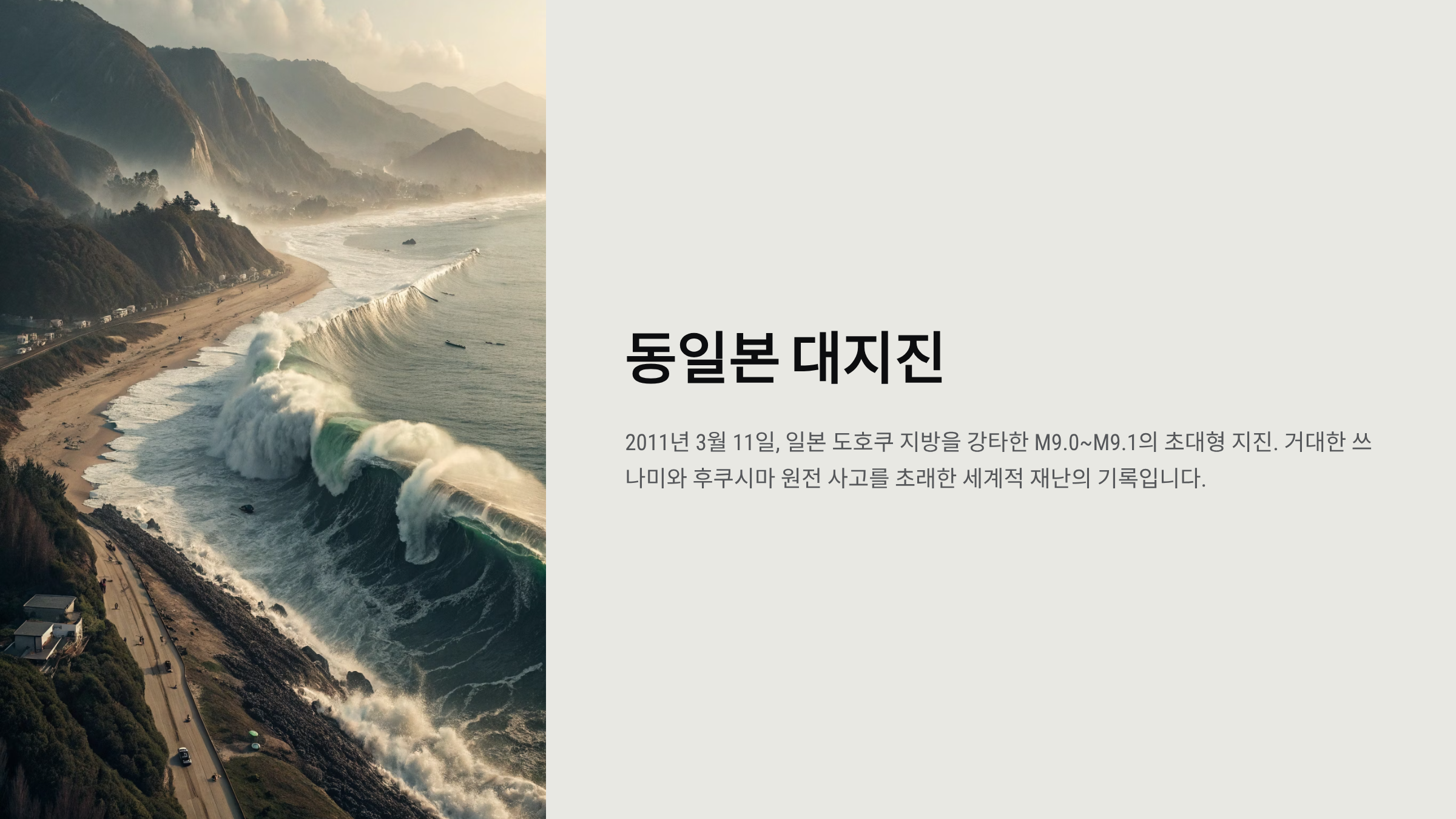 동일본 대지진 위치 - 완벽 가이드🌍