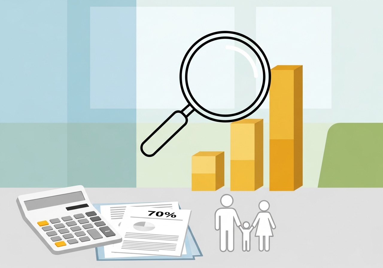 소득 하위 70% 기준