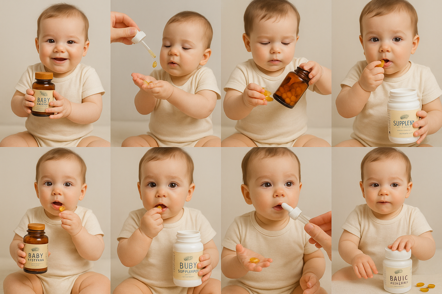 아기 영양제 올바른 복용법