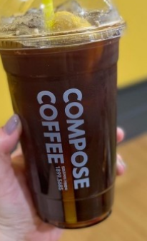 컴포즈커피 레전드 메뉴 6가지