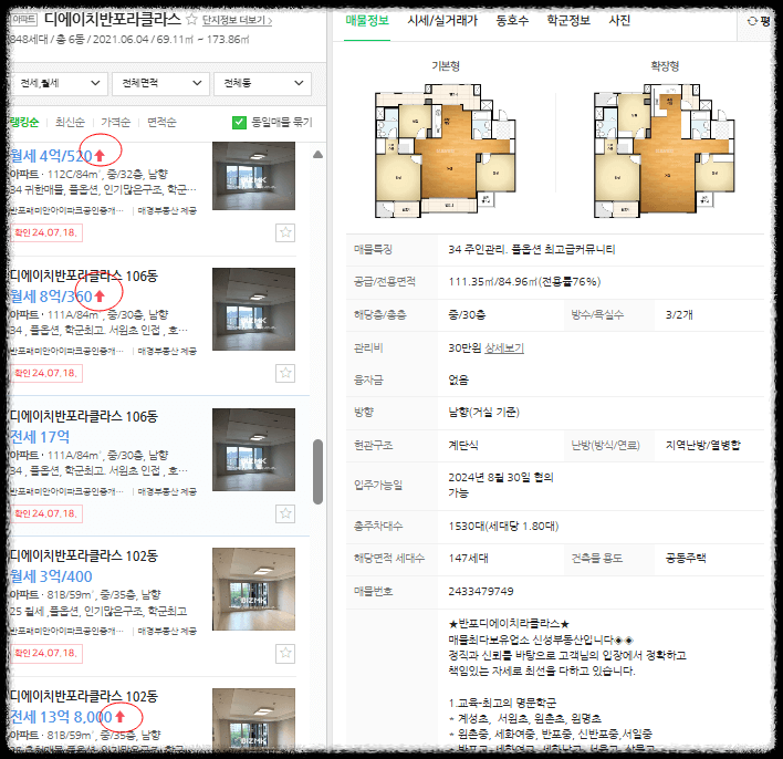 네이버 부동산 사이트