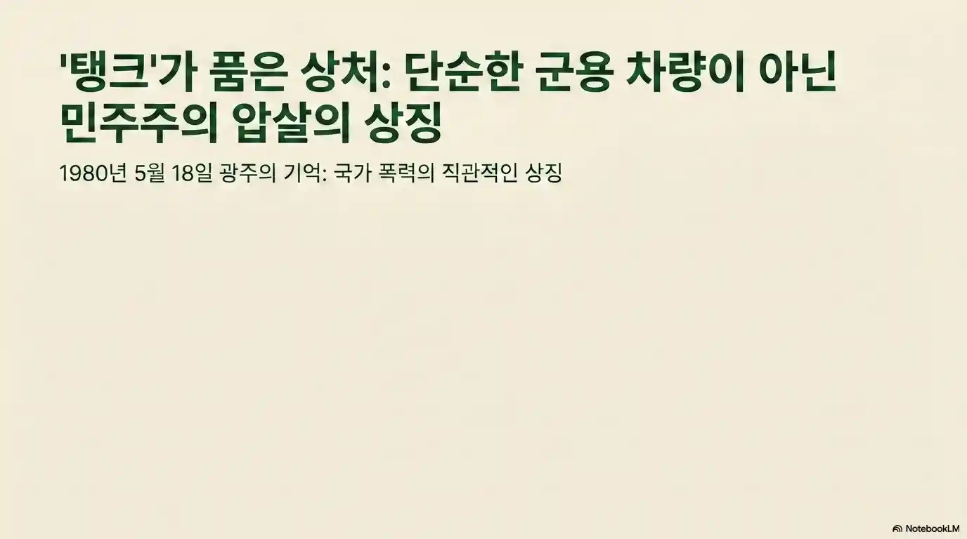 탱크의 역사적 의미