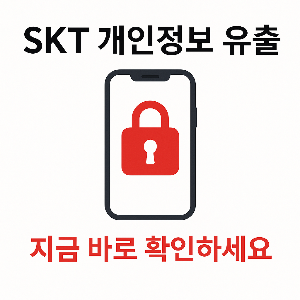 SKT 개인정보 유출 조회 썸네일