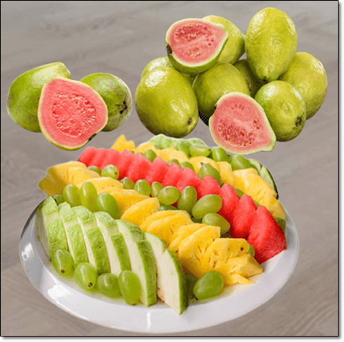 구아바 포도 파인애플