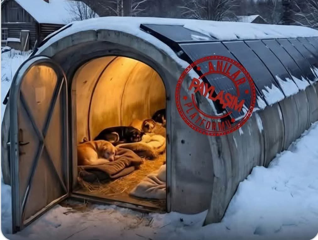 헝가리 태양열 유기견 쉘터