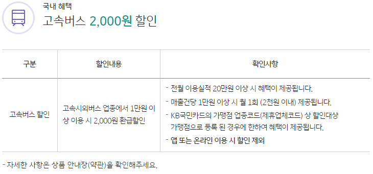 국민 체크카드추천