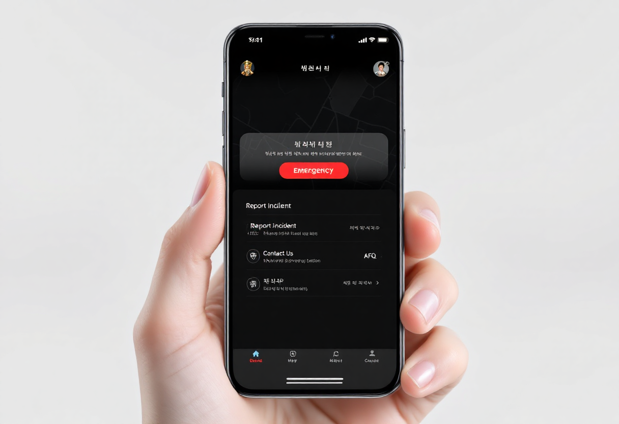 음주운전 신고 포상제 앱 사진