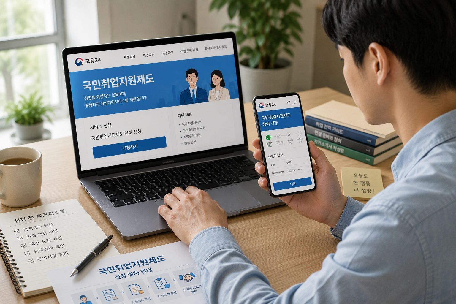 국민취업지원제도_온라인신청