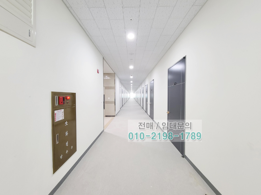 우성테크노파크 수원정자 섹션오피스 통로 사진