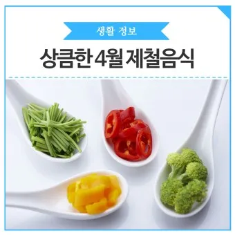 4월 제철음식 제철 생선 과일 채소 모음_8