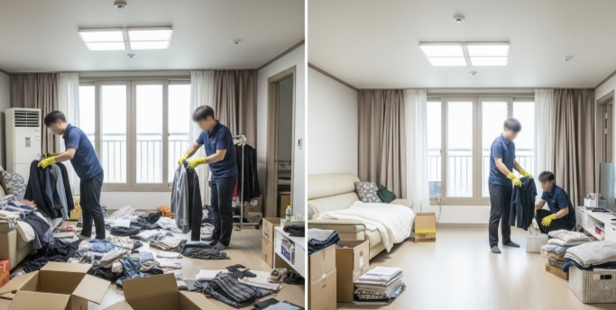 고흥 고독사청소 업체