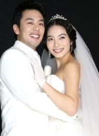 이민영-이찬-결혼-사진