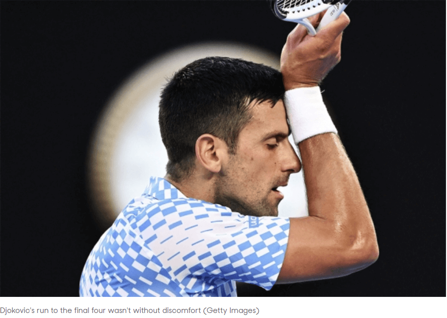 2023 호주 오픈 테니스 대회 4강 준결승 결과 결승 진출자 대진표