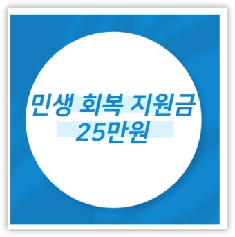 2025 민생회복 지원금 신청하기 (3)