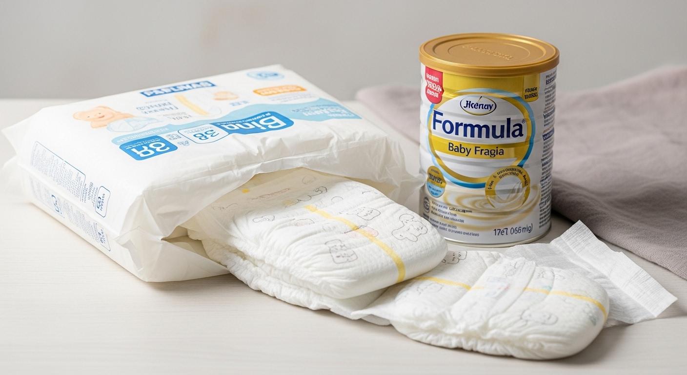 기저귀 조제분유 지원