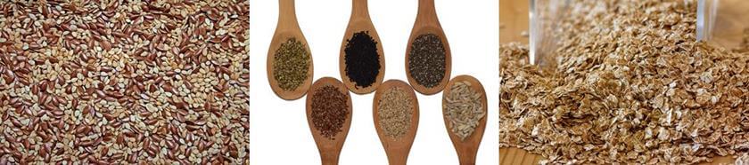 갱년기_음식_견과류_아마씨앗_현미_귀리