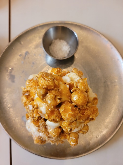 여의도-맛집-IFC몰-테이스팅룸-주차-위치-웨이팅-메뉴-팝콘소금아이스크림-가격-파스타