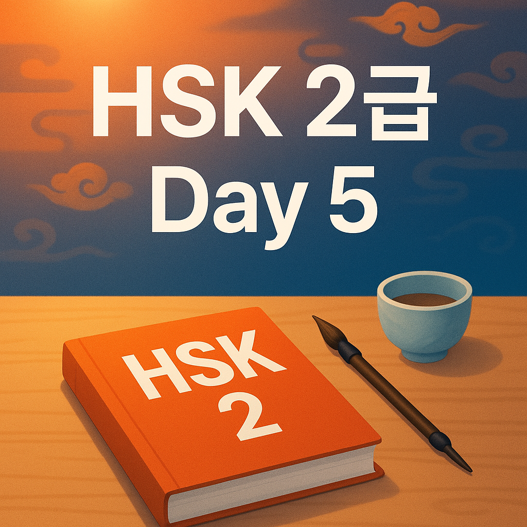 HSK 2급 단어