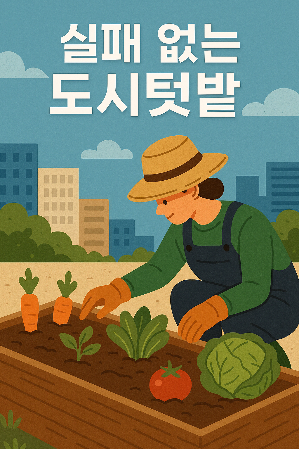 실패 없는 도시텃밭