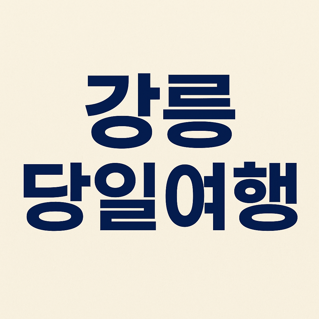 강릉 당일 기차여행 경포해변 중앙시장의 관련사진