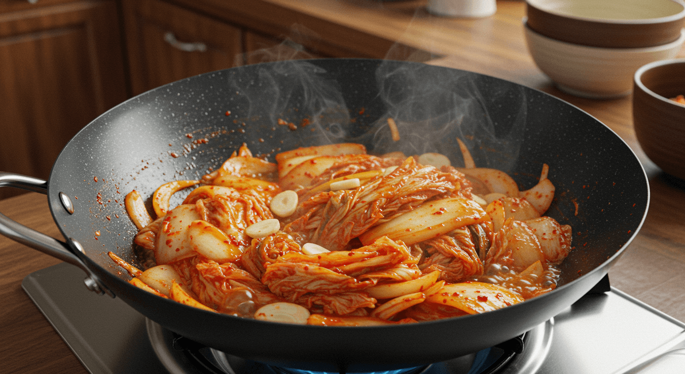 투다리 김치우동, 김치우동 레시피, 얼큰우동 만들기, 우동국물 비법, 안주 우동, 김치요리, 술안주 우동