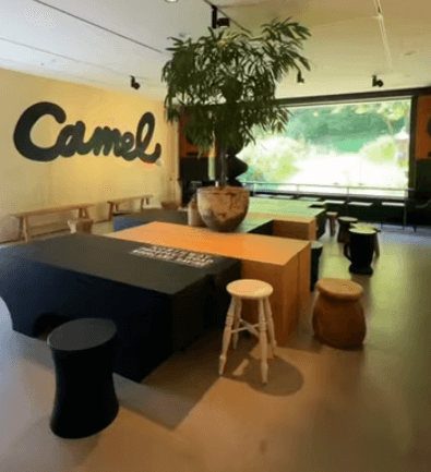 호암미술관 카멜 내부 입구