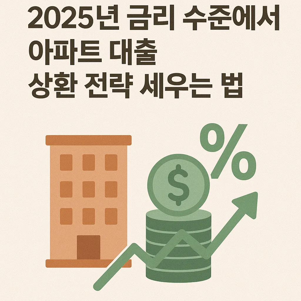 2025년 금리 수준에서 아파트 대출 상환 전략 세우는 법
