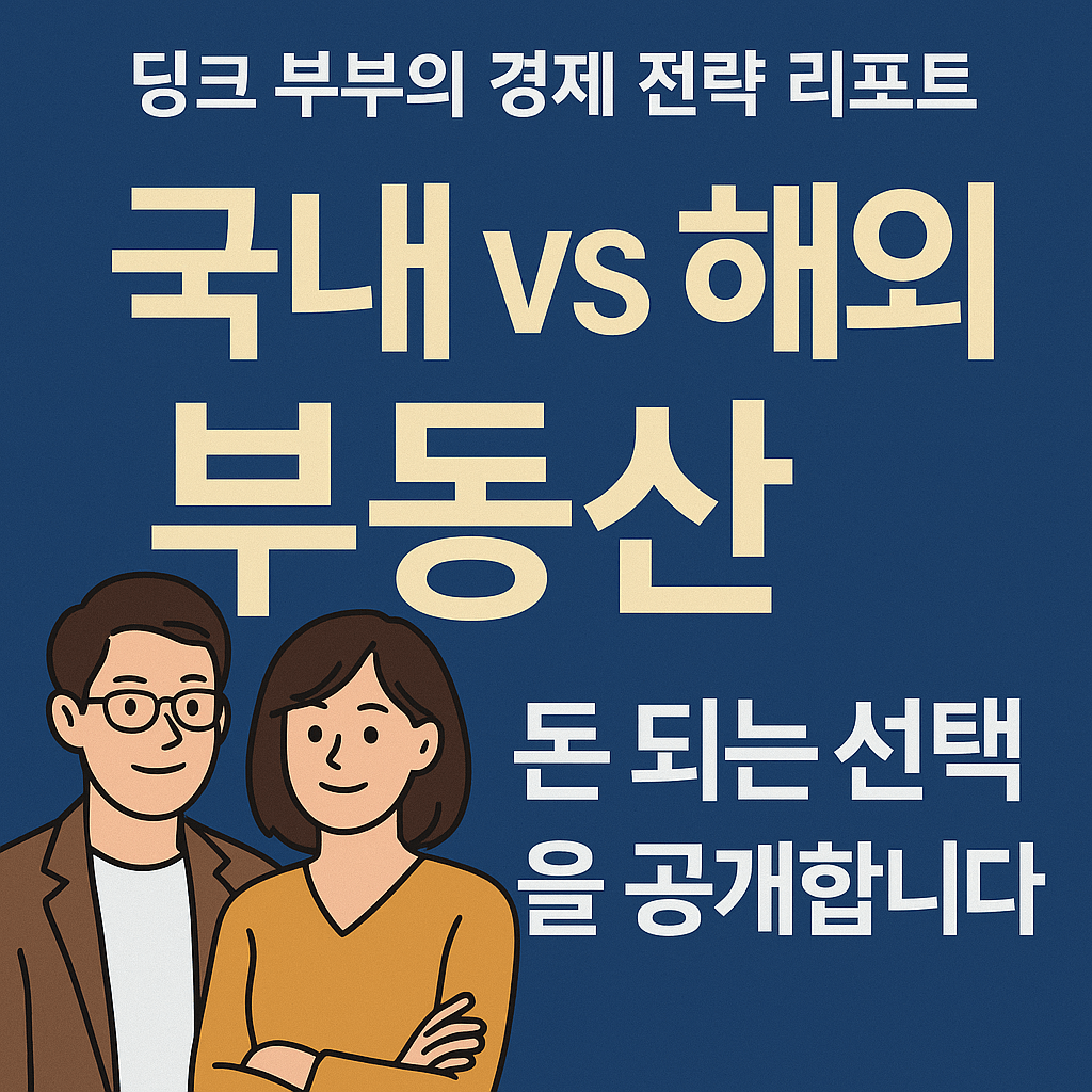 딩크 부부의 경제 전략 실전 가이드: 해외 부동산이냐 국내 부동산이냐, 돈 되는 선택법