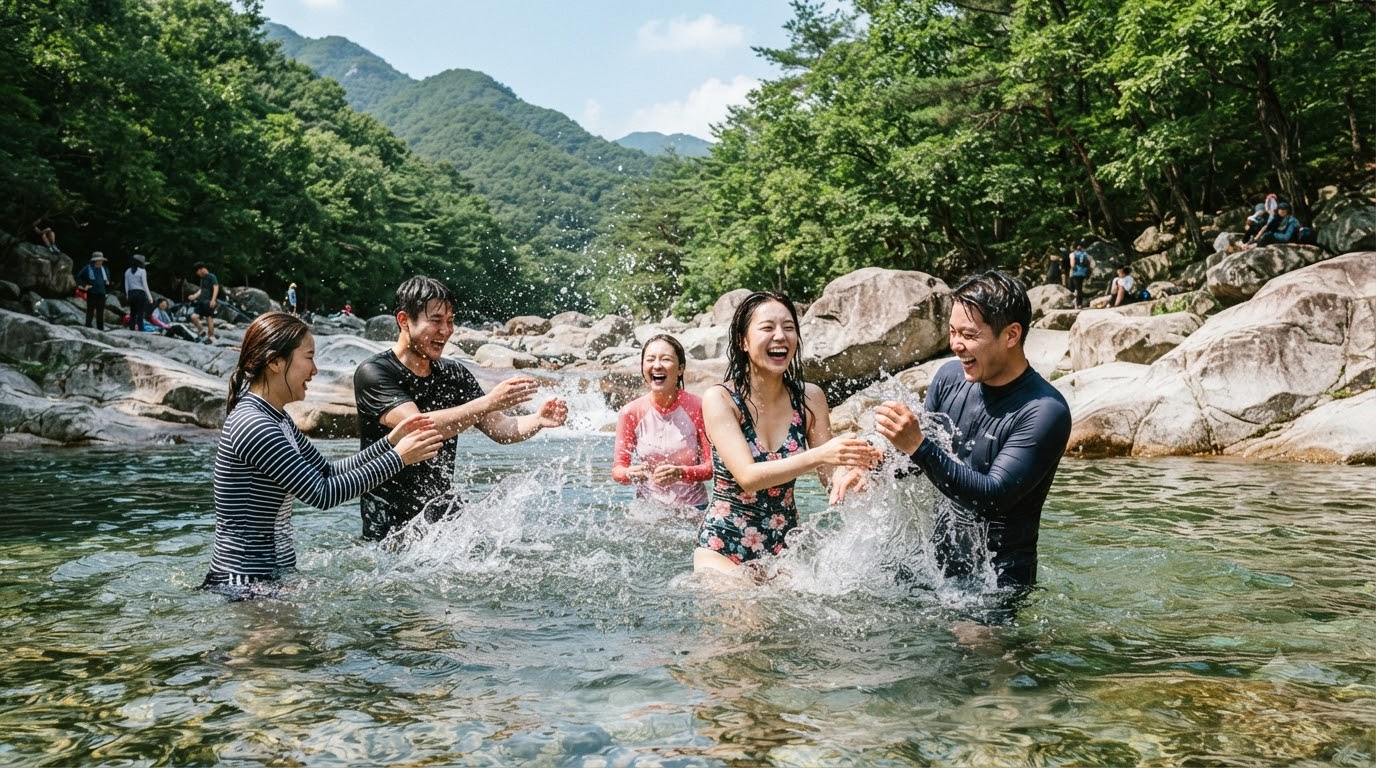 포천 계곡 추천 BEST 5｜서울 근교 가족 물놀이 명소 가이드