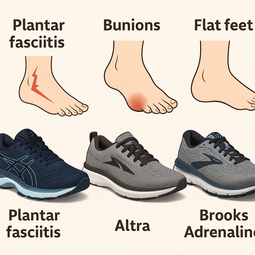 운동화 발 질환 관련 사진