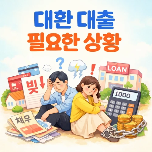 대환 대출 필요한 상황 썸네일