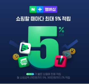 네이버플러스 멤버십 혜택