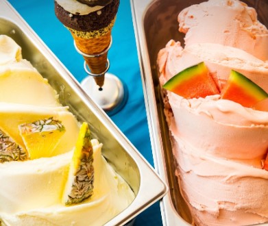 파인애플 젤라또
수박 젤라또
아이스크림