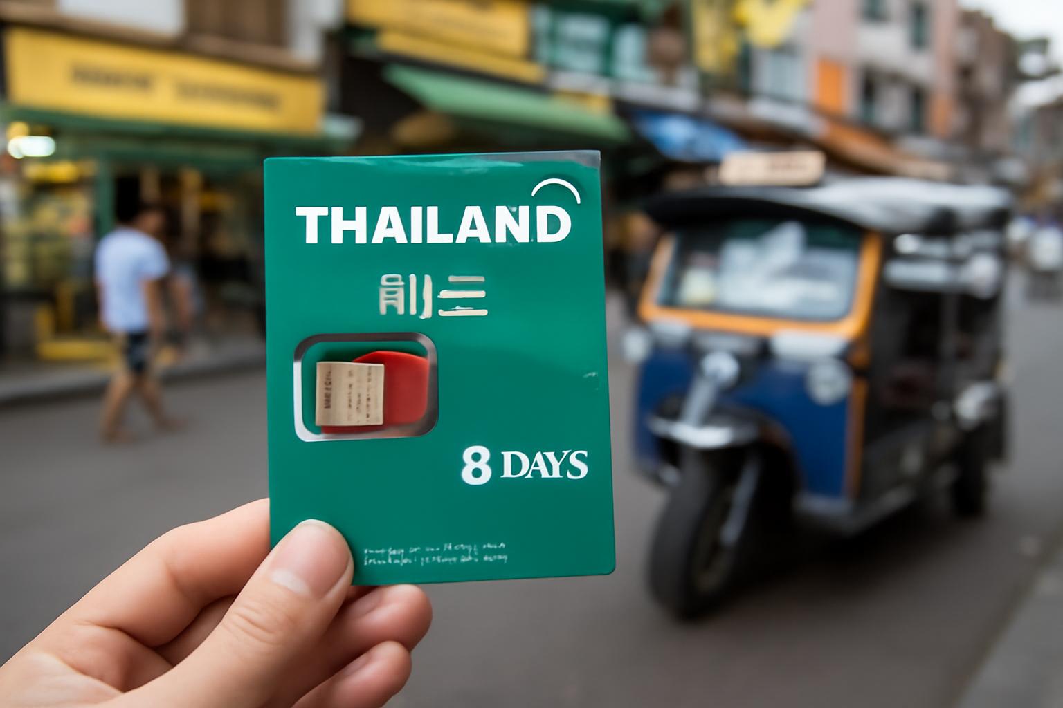 태국 여행 말톡 유심