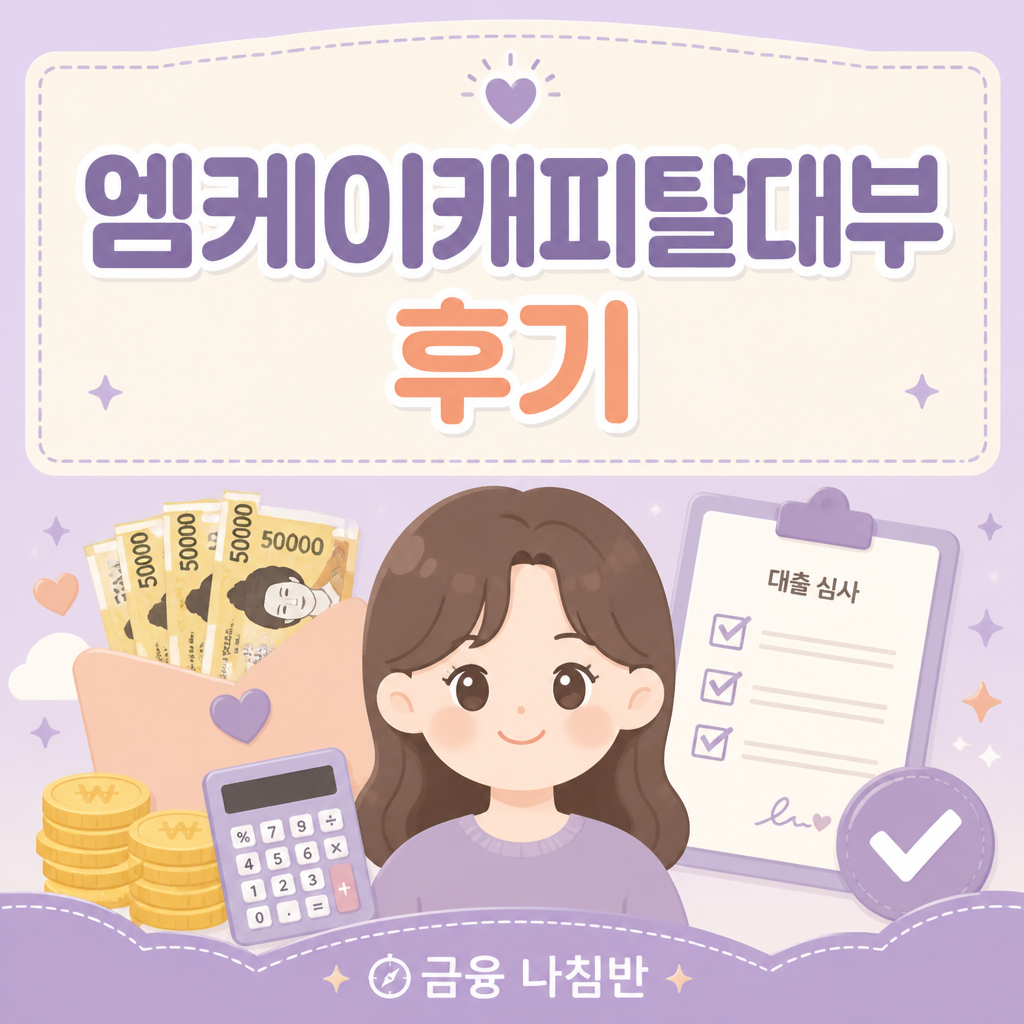 엠케이캐피탈대부 후기