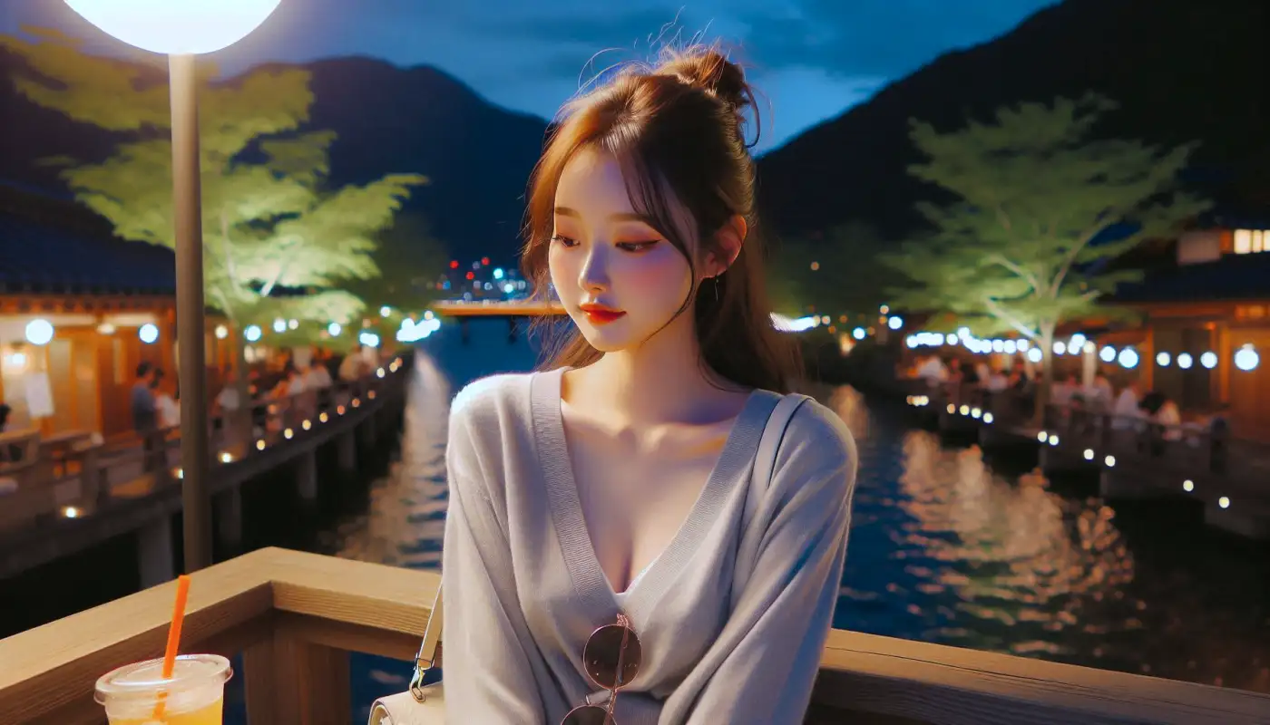 해외여행-준비물-트래블카드를-알아보는-여성의-모습