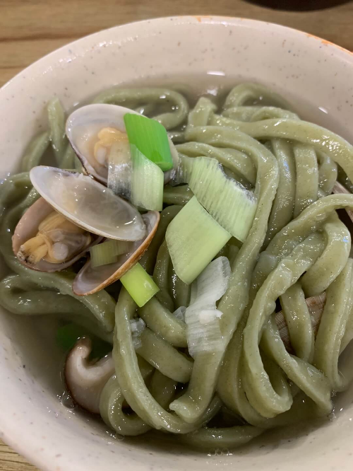 바지락칼국수