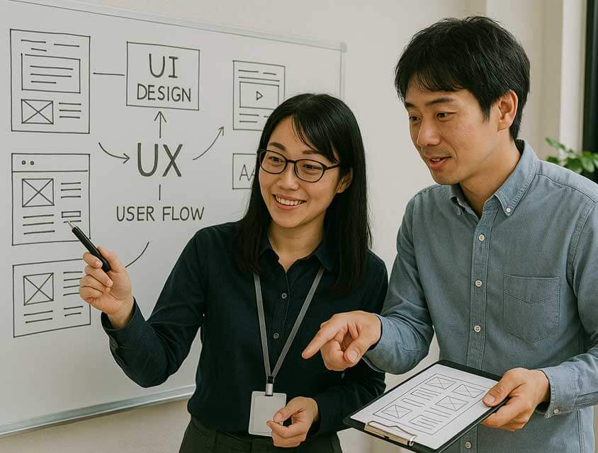일본 UX 설계 작업